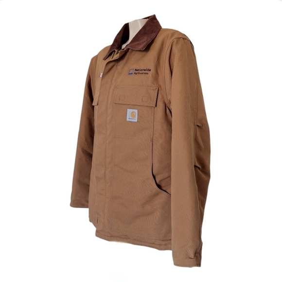Carhartt C003 Hip Length Insulated Chore Jacket Coat Work Outdoors Farmcore - Picture 2 of 13